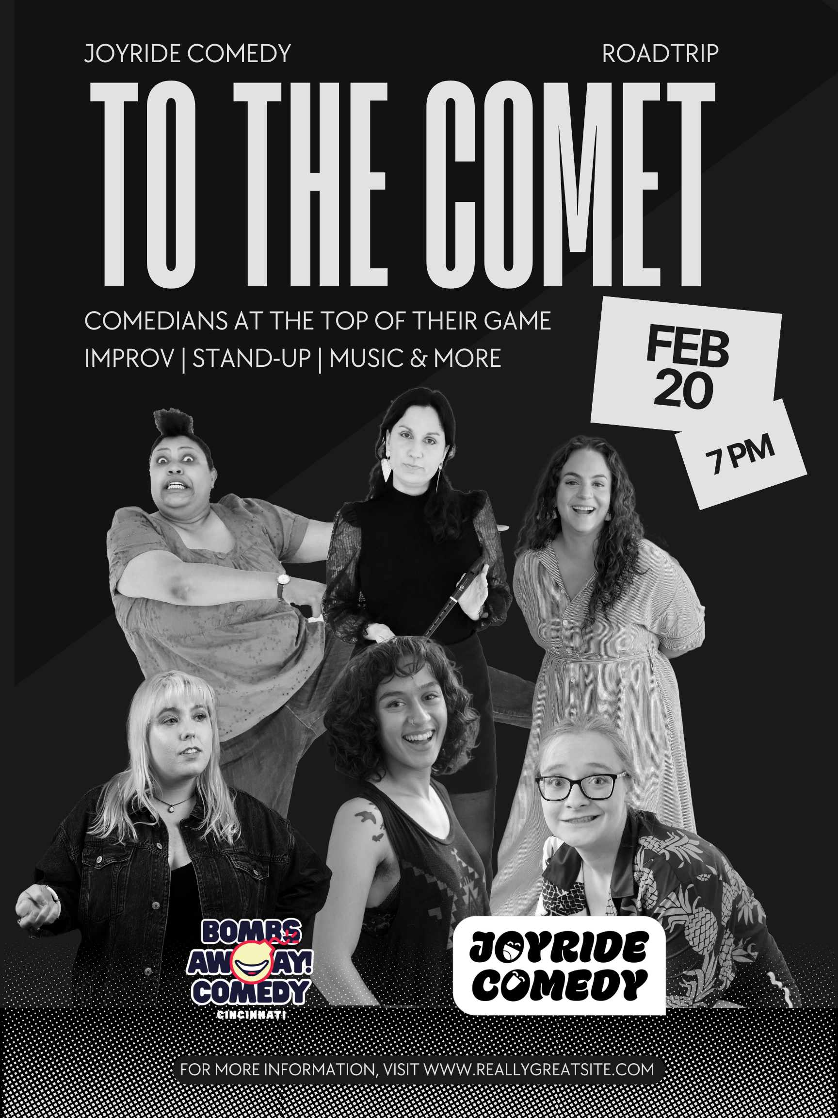 Comedy at The Comet • Joyride Comedy