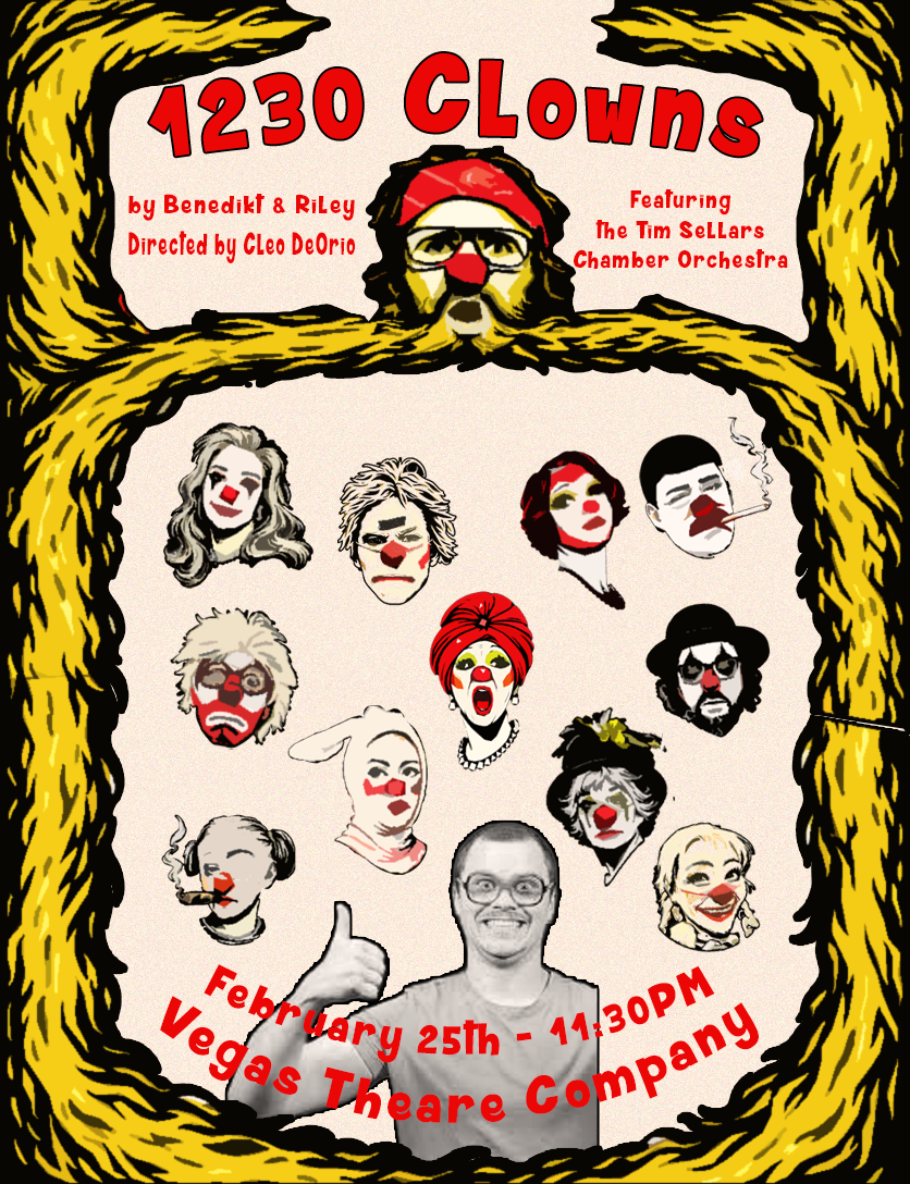 1230 Clowns: featuring Tom Sellars Chamber Orchastra • Vegas