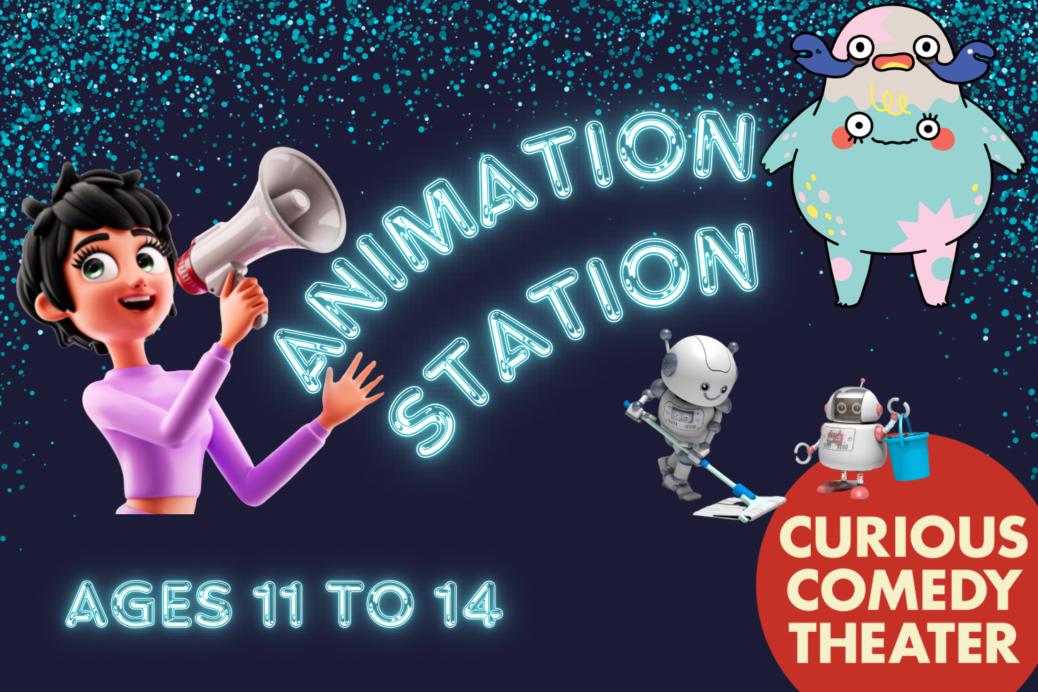 Animation Station • Curious Comedy Theater