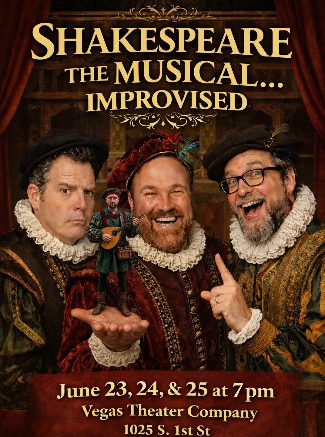 Scathe Musical Shakespeare the Musical! • Fallout Fringe