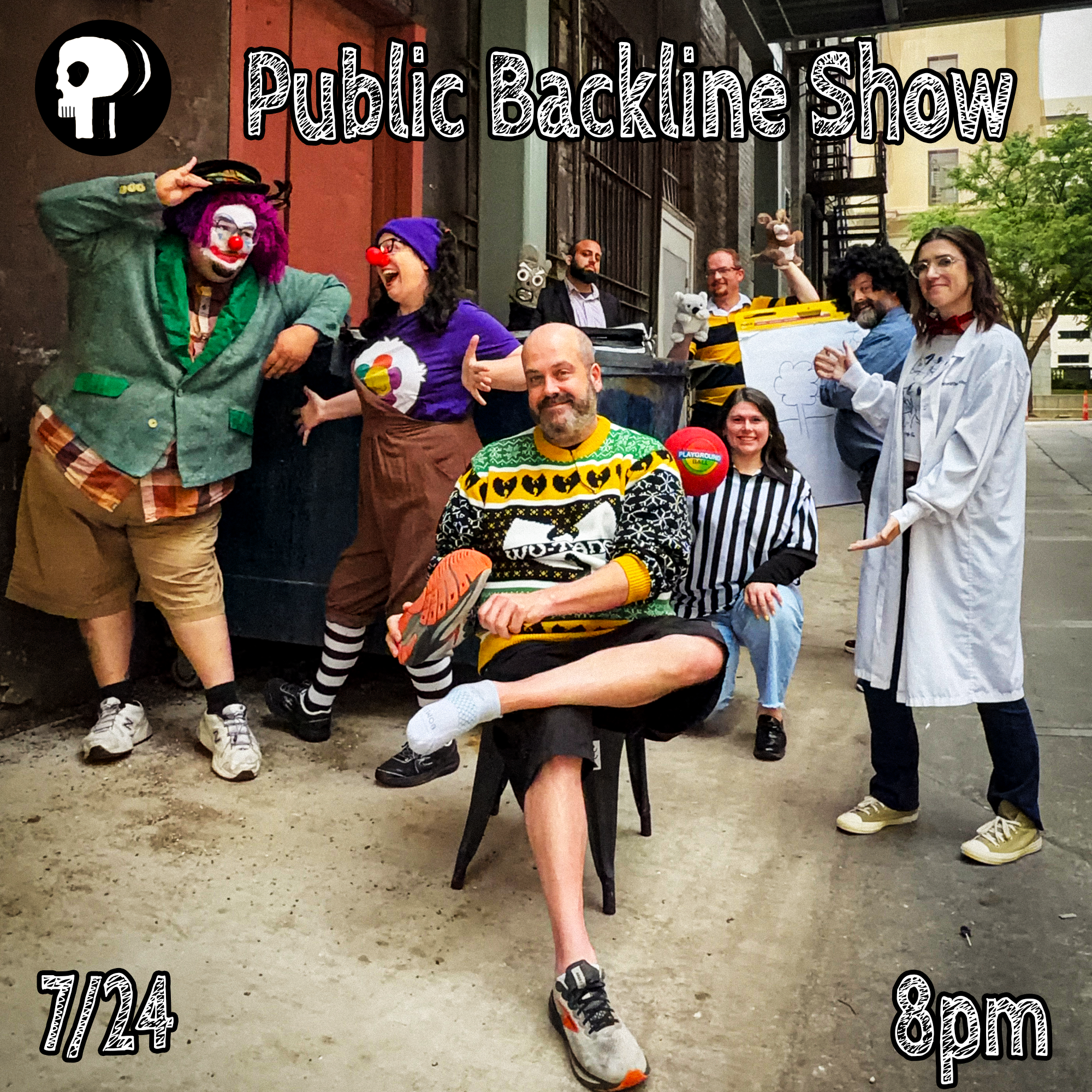 Backlined Public Backline Show (FREE SHOW) • Backline Comedy