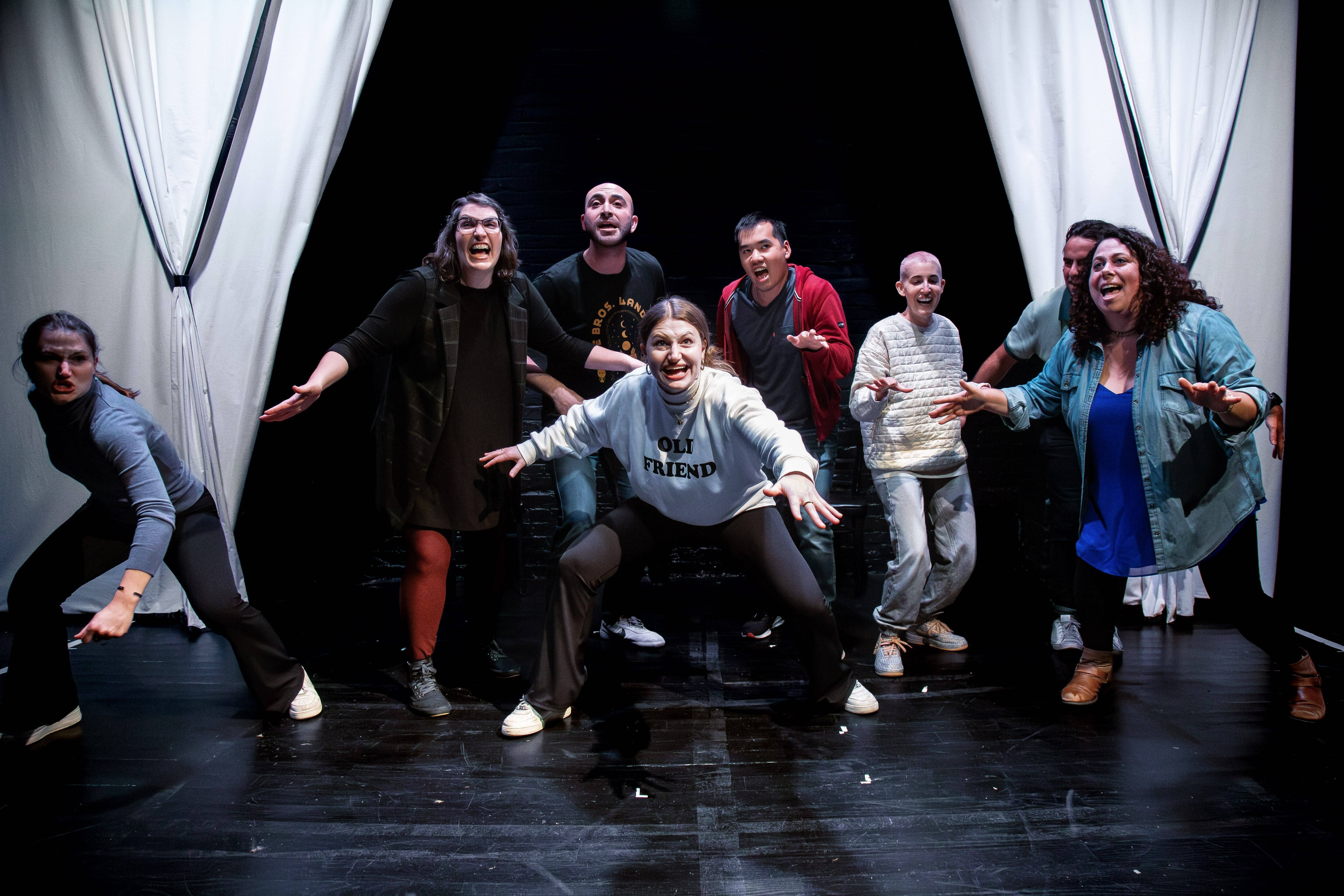 The Invisible Game Show & Rails Musical Improv Team • Rails Comedy
